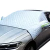Tampas de carro Capa à prova d'água Tampa de carro externo semi -chuva capa de vento de neve à prova d'água Antifreeze T240509