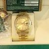 NIEUWE FASOM HENSSCHAP 3235 Mechanische automatische beweging 36 mm Diamond Sapphire waterdichte wijzerplaat 18k gouden band 118238