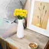 Flores decorativas 10 PCs Dandelion artificial Flor fresca