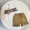 set per bambini abiti da design per bambini kid maniche corta t 1-14 a età ragazza ragazzo 2 pezzi Top marchio Summer Shirt Lettera