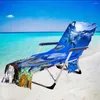 Stuhlabdeckungen Sea Lazy Lounger Beach Towel Lounge Cover Bag Sun Mate Holiday Garten ohne