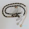 Donne Gold Silver Catene Cinture Desigeri di moda Belt Silver Link Luxury Waist Chain Accessori in lega per donna Accessori per cintura.