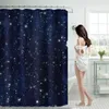 Duschvorhänge Vorhang 70 Zoll mit 12 Plastikhaken Badezimmer schwere Seitenmaschine Badewanne Japanisch