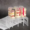 Одноразовые чашки соломинка высококачественная прозрачная коробка для торта DIY
