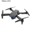 Drones Paible E99 K3 Câmera dupla 480p Mini RC Drone Cheap Drone 2.4g Controle remoto Quatro helicóptero brinquedo infantil meninos e meninas presentes S24513