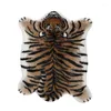 Tappeti tappeti non slip antiskid tappeto da soggiorno nordico tappeto leopardo tigre stampato di mucca in finta pelle in pelle stampare animale moquette dome d home d home