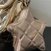 12A Luxury 24c étoiles Hanging Sac classique pur à la main à la main exclusive en cuir personnalisé métallique métallique brillant sac de banlieue pour femmes sacs crossbody sac