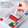 Kit di tastiera per cuscinetti per pennello per pennelli per pennelli per cuscinetto per tastiera per tastie per culo per pulizia per pulizia per PC 0510