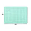 DIY Hand Account A6 Gridded Cutting Mat Multifunctional Non-Slip Writing Mats Convenient Anti-static PVC Engraving Board 240430