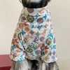 Lyxdesigner husdjurskläder hundskjorta trendig liten hund bichon schumnauzer neddy pomeranian stor hund jätte dyr katt stilfull fransk bulldogg