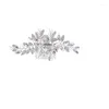 Clip per capelli Trendy Crystal Clip Mice Clip fatto a mano Pin Banca per Pearl per Women Party Prom Bridal Wedding Accessori per matrimoni