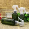 100 ml 150 ml 200 ml grüne Trigger -Sprühpumpenflaschen -DIY -Behälter, Kosmetikverpackung, Parfümflaschen -Sprühgerät TJKDJ