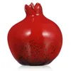 Вазы керамический гранат ваза горшок маленький домашний настольный столик для хранения фруктов форма керамика украшение китайского стиля орнамент
