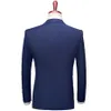 Erkekler için Düğün Takımları Zarif Blazers Set 3 Parçalı Formal Klasik Ceket Yelek Pantolonu Tam Katlar Lüks Business 2024 Kostüm 240513