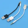 3.5mm Jack AUX to USB 2.0 Charger Data Sync Audio Adapter Cable for Apple iPod Shuffle 3rd 4th 5th 6th gen MP3 MP4 Player Cord