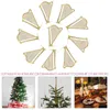 Figurines décoratines Miniature Harp Christmas Ornement Gold Musical Instruments Tree Tree de Noël Modèle suspendu Party Party Home Decor