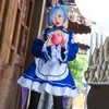 Re：ゼロREMラムコスプレメイドコスチュームコスプレアニメーションショー日本レストランロリータワークアニメショーとは異なる世界での生活