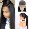 人気のブラジル人の人間の髪のかつらは、黒人女性のためのベビーヘアとベビーヘアでフルレースのかつらを摘む安いブラジルの自然なヘアラインレースフロントウィッグ