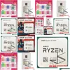 CPUS Ryzen 5 5600 R5 35 GHz 6Core 12Thread CPU -processor 7nm L332M 100000000927 Socket AM4 No Fan 231120 Drop Delivery Computers Netwo Otucwww