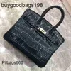 Designer tas Birkinnss handtassen krokodil tas koe leer dames mode grote forens veelzijdige hand p2t5 hebben logo jgps