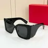 Дизайнер Saint 119 Новые высококачественные солнцезащитные очки с высокой высококачественной рамой с металлическим стилем поддержки носа для маленьких и модных женщин
