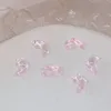 30pcs Clear 3D Dolphin Nail Art Charms Crystal Rhinestone Akcesoria Części Paznokcie Dekoracja Dekoracja Zasilanie Manicure Materails 240514