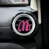 Interiördekorationer rosa stora bokstäver Cartoon Car Air Vent Clip Freshener Outlet Clips per droppleverans ot38l otood