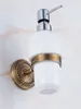 液体ソープディスペンサーバスルームアンティークハンドサニタイザーボトルシャワージェルシャンプーマニュアル銅の家電