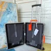 Designer gemensamt designad bagage resväska män kvinnor reser spinner resväskor stora kapacitet lösenord resväska boarding bagage 20 tum 26 tum
