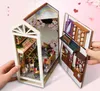 Architecture / DIY Maison DIY BOOD BOOD LIVRE NOOK COINS INSERT Kit Dollhouse Miniature Cherry Blossom Broids Dolles Houses Bibelles Artisanat à la main Gifts