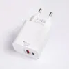 40W USB C -Ladegerät Superschnelle Lade -QC 3.0 Wandladegerät für iPhone 15 14 Pro Max Xiaomi Samsung TPPS PD Typ C Telefonadapter EU/US -Stecker