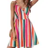 Dress Design Womens sexy V-neck strap beach skirt pocket 7EW4M