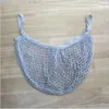 Handbags Mesh Net Shopping Shopper Tote Woven Cotton String Fruit Bags Handbag Reusable Home Storage Bag Lska245