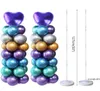 Party Decoration MEIDDING Supplies Balloon Column Plastic Arch Stand With Base And Pole For Birthday Decor Ballons Holder7025800