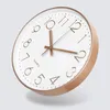 12 -calowy cichy zegar ścienny 30 cm okrągłe zegary beztłuszczowe nocne kwarc salon kuchnia sypialnia dekoracje domowe 240514