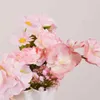 3 pezzi di fiori decorativi ghirlandes artificiali fiori di peonia sposa di seta rosa rosa bianca bianca margherita per matrimoni fai da te home orchid