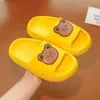 Children's Slippers, Summer Girls, Boys, Girls, One Word Slippers, Girls, Cool Slippers, Bathroom Boys, Cartoon Cute, Silent Babies