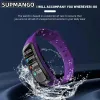 C1 Smart Watches Waterproof Fitness Tracker RealTime Monitoring Multifunktionell sportarmband för Android iOS Unisex
