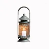 Kandelaars Noordse bruiloft Retrohouder Designer Decor Kerst Halloween Lantern Pillar Centro de Mesa Home Accessories ZP50