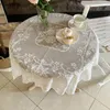 Tala de mesa de Natal Capa de cabeceira de malha de cabeceira Rose Desk Coffee Placemats Dining Wedding