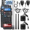 12st Baofeng M5R Walkie Talkie Air Band 3800mAh Battery Wireless Copy Frequency Long Range AM HAM UV5R K5 Tvåvägs Radio 240510