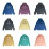 Europees en Amerikaans modemerk Minimalistisch brief Logo Ronde Hem Hoodie paar's Long Sleeved T-Shirt Hoodie S-2XL