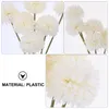 Decorative Flowers 6 PCS Home Decoration Rustic Hyacinth Wedding Plastic Fake Bridal Bouquet Bridesmaid