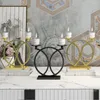 Candle Holders Home Decor Holder Craft Round Dinner Table Living Room Free Standing Wedding Party Metal Nordic Centerpieces Counter Top
