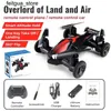 Drones JJRC Explosie Mini Land en Air Remote Control Drone Four Axis Remote Control Aircraft Fliping Lights Unmanned Driving Car Toys S24513