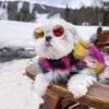 Dog Apparel Luxury Glasses Pet Pearl Sunglasses Teddy Than Panda Chihuahua Po Headdress Accessories