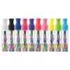 Runtz Ceramic Vape Cartridges Runty Rainbow 0,8 мл 1,0 мл 510 нить 10 цветов Круглая верхняя стеклянная ручка -ручки Vape