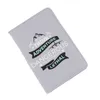 DHL100pcs Card Holders PU Letter Printing Travel Passport Cover Mix Style