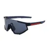 Neue modische einteilige große Rahmenmänner, trendige Outdoor-Radsportarten, farbenfrohe Sonnenbrille für Frauen H514-19