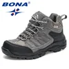 Chaussures de fitness BONA 2024 Designers antidérapants résistant à l'usure respirant randonnée hommes en plein air mode chaussures décontractées Jogg de haute qualité